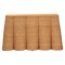 Bali & Pari Palm Bohemian Honey Scallop Rattan Console Table 244-13632-ZORO - alternate 7